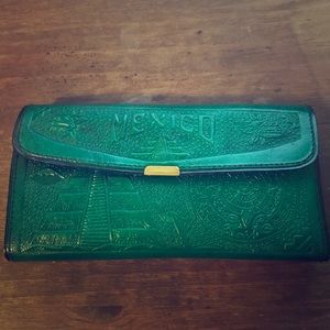Leather Mexican wallet